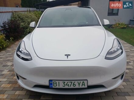 Білий Тесла Model Y, об'ємом двигуна 0 л та пробігом 195 тис. км за 22000 $, фото 1 на Automoto.ua