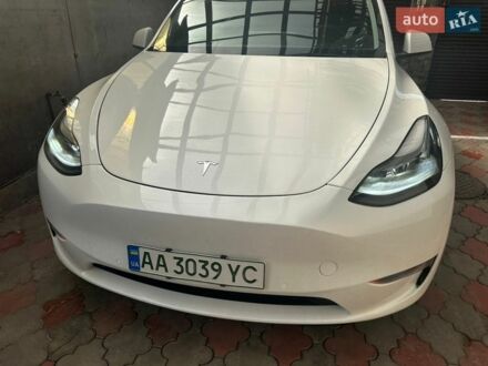 Білий Тесла Model Y, об'ємом двигуна 0 л та пробігом 69 тис. км за 23400 $, фото 1 на Automoto.ua