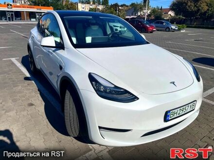 Білий Тесла Model Y, об'ємом двигуна 0 л та пробігом 74 тис. км за 24500 $, фото 1 на Automoto.ua