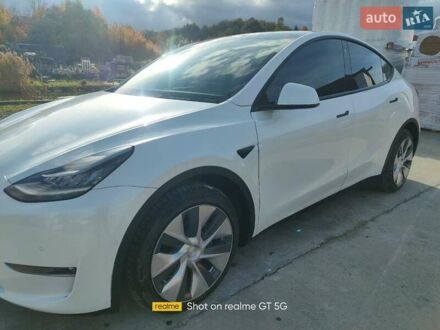 Тесла Model Y 2021 в Бориславе на Automoto.ua Белый Тесла Model Y, объемом двигателя 0 л и пробегом 87 тыс. км за 22200 $, фото 1 на Automoto.ua