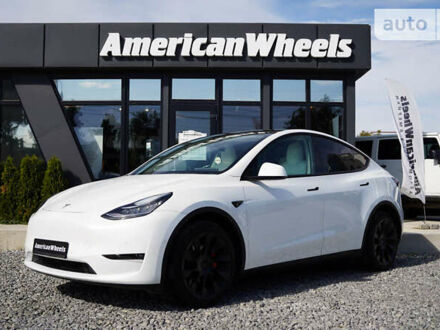 Белый Тесла Model Y, объемом двигателя 0 л и пробегом 30 тыс. км за 26900 $, фото 1 на Automoto.ua