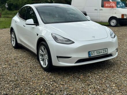 Белый Тесла Model Y, объемом двигателя 0 л и пробегом 66 тыс. км за 25800 $, фото 1 на Automoto.ua