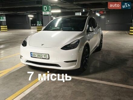 Белый Тесла Model Y, объемом двигателя 0 л и пробегом 42 тыс. км за 24399 $, фото 1 на Automoto.ua