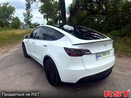 Білий Тесла Model Y, об'ємом двигуна 0.22 л та пробігом 92 тис. км за 25000 $, фото 1 на Automoto.ua