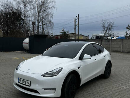 Тесла Model Y 2021 в Виннице на Automoto.ua Белый Тесла Model Y, объемом двигателя 0 л и пробегом 95 тыс. км за 23500 $, фото 1 на Automoto.ua