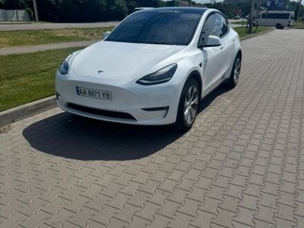 Білий Тесла Model Y, об'ємом двигуна 0 л та пробігом 153 тис. км за 24500 $, фото 1 на Automoto.ua