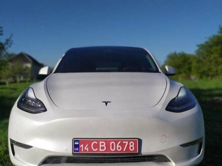 Белый Тесла Model Y, объемом двигателя 0 л и пробегом 118 тыс. км за 24900 $, фото 1 на Automoto.ua