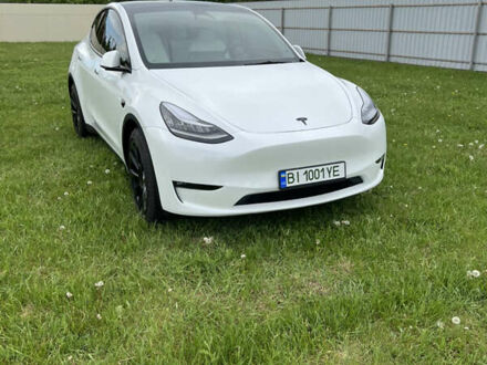 Тесла Model Y 2022 в Полтаве на Automoto.ua Белый Тесла Model Y, объемом двигателя 0 л и пробегом 13 тыс. км за 29500 $, фото 1 на Automoto.ua