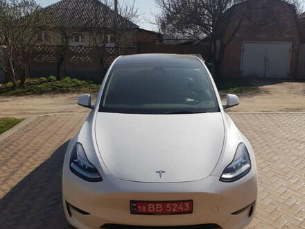Білий Тесла Model Y, об'ємом двигуна 0 л та пробігом 20 тис. км за 32000 $, фото 1 на Automoto.ua