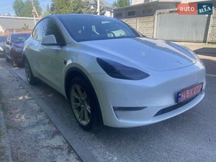 Тесла Model Y 2022 в Львове на Automoto.ua Белый Тесла Model Y, объемом двигателя 0 л и пробегом 100 тыс. км за 23000 $, фото 1 на Automoto.ua