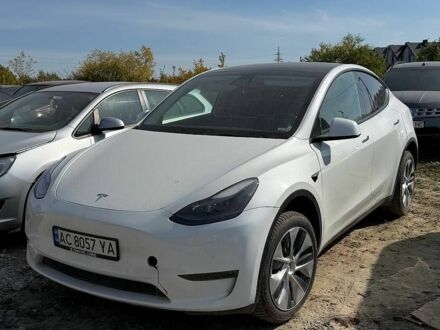 Белый Тесла Model Y, объемом двигателя 0 л и пробегом 93 тыс. км за 16800 $, фото 1 на Automoto.ua
