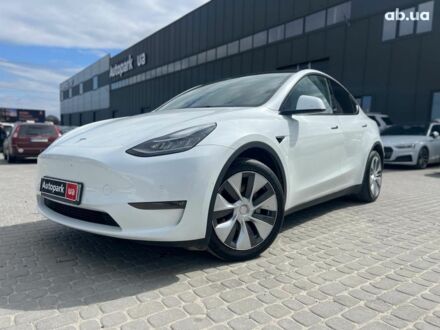 Тесла Model Y 2022 в Львове на Automoto.ua Белый Тесла Model Y, объемом двигателя 0 л и пробегом 58 тыс. км за 25990 $, фото 1 на Automoto.ua