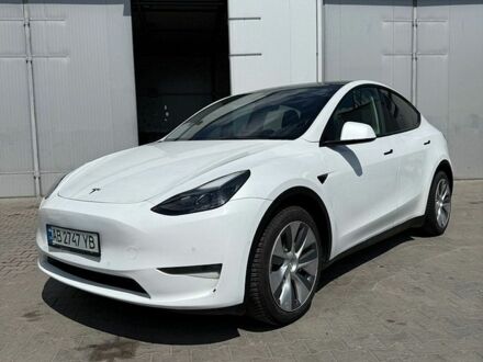 Белый Тесла Model Y, объемом двигателя 0 л и пробегом 87 тыс. км за 26000 $, фото 1 на Automoto.ua