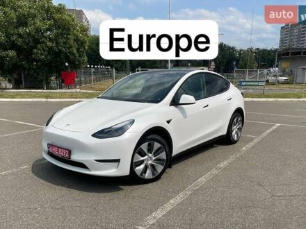 Тесла Model Y 2022 в Киеве на Automoto.ua Белый Тесла Model Y, объемом двигателя 0 л и пробегом 57 тыс. км за 30500 $, фото 1 на Automoto.ua