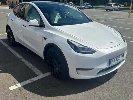 Тесла Model Y 2022 у Львові на Automoto.ua Білий Тесла Model Y, об'ємом двигуна 0 л та пробігом 39 тис. км за 21000 $, фото 1 на Automoto.ua