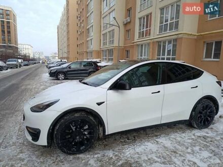 Білий Тесла Model Y, об'ємом двигуна 0 л та пробігом 41 тис. км за 27900 $, фото 1 на Automoto.ua