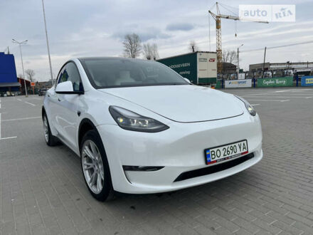 Белый Тесла Model Y, объемом двигателя 0 л и пробегом 15 тыс. км за 37300 $, фото 1 на Automoto.ua