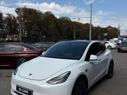 Білий Тесла Model Y, об'ємом двигуна 0 л та пробігом 41 тис. км за 27500 $, фото 1 на Automoto.ua