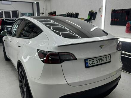 Белый Тесла Model Y, объемом двигателя 0 л и пробегом 94 тыс. км за 22990 $, фото 1 на Automoto.ua
