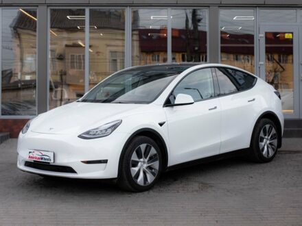 Білий Тесла Model Y, об'ємом двигуна 0 л та пробігом 17 тис. км за 46500 $, фото 1 на Automoto.ua
