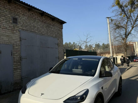 Білий Тесла Model Y, об'ємом двигуна 0 л та пробігом 60 тис. км за 32000 $, фото 1 на Automoto.ua
