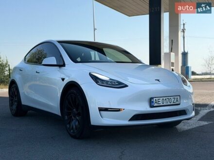 Белый Тесла Model Y, объемом двигателя 0 л и пробегом 85 тыс. км за 26500 $, фото 1 на Automoto.ua