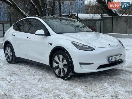 Білий Тесла Model Y, об'ємом двигуна 0 л та пробігом 118 тис. км за 25000 $, фото 1 на Automoto.ua