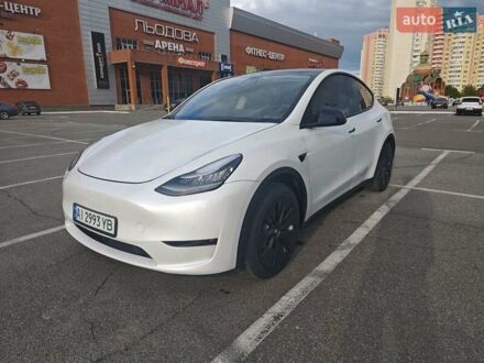 Тесла Model Y 2022 в Киеве на Automoto.ua Белый Тесла Model Y, объемом двигателя 0 л и пробегом 29 тыс. км за 28999 $, фото 1 на Automoto.ua