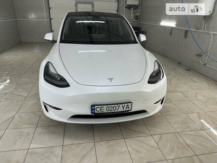 Білий Тесла Model Y, об'ємом двигуна 0 л та пробігом 21 тис. км за 39900 $, фото 1 на Automoto.ua