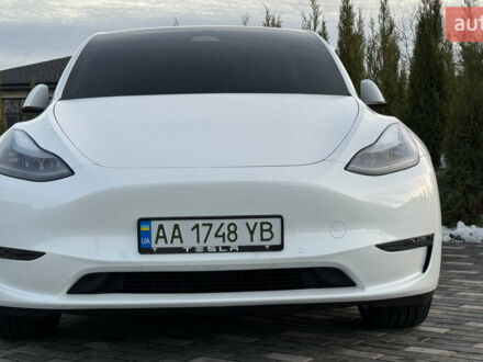 Білий Тесла Model Y, об'ємом двигуна 0 л та пробігом 15 тис. км за 47000 $, фото 1 на Automoto.ua