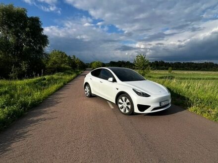 Белый Тесла Model Y, объемом двигателя 0 л и пробегом 81 тыс. км за 30500 $, фото 1 на Automoto.ua