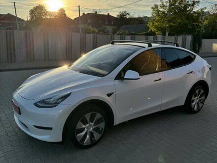 Тесла Model Y 2022 в Львове на Automoto.ua Белый Тесла Model Y, объемом двигателя 0 л и пробегом 94 тыс. км за 24500 $, фото 1 на Automoto.ua