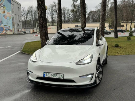Білий Тесла Model Y, об'ємом двигуна 0 л та пробігом 96 тис. км за 22499 $, фото 1 на Automoto.ua