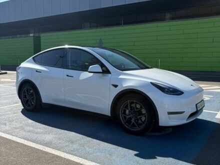 Білий Тесла Model Y, об'ємом двигуна 0 л та пробігом 73 тис. км за 28500 $, фото 1 на Automoto.ua
