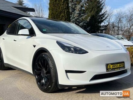 Тесла Model Y 2022 у Львові на Automoto.ua Білий Тесла Model Y, об'ємом двигуна 82 л та пробігом 13 тис. км за 41999 $, фото 1 на Automoto.ua