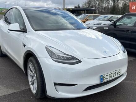 Белый Тесла Model Y, объемом двигателя 0 л и пробегом 17 тыс. км за 27900 $, фото 1 на Automoto.ua