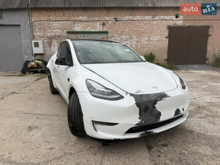 Тесла Model Y 2022 в Ровно на Automoto.ua Белый Тесла Model Y, объемом двигателя 0 л и пробегом 36 тыс. км за 15500 $, фото 1 на Automoto.ua