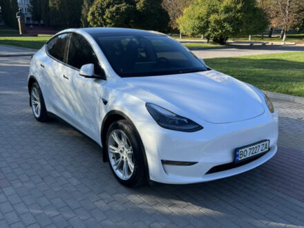 Белый Тесла Model Y, объемом двигателя 0 л и пробегом 59 тыс. км за 26499 $, фото 1 на Automoto.ua