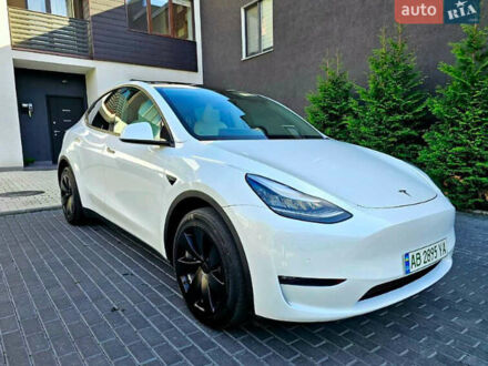 Тесла Model Y 2022 у Броварах на Automoto.ua Білий Тесла Model Y, об'ємом двигуна 0 л та пробігом 96 тис. км за 25000 $, фото 1 на Automoto.ua