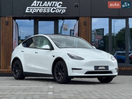 Белый Тесла Model Y, объемом двигателя 0 л и пробегом 16 тыс. км за 26400 $, фото 1 на Automoto.ua