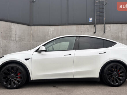 Білий Тесла Model Y, об'ємом двигуна 0 л та пробігом 36 тис. км за 40500 $, фото 1 на Automoto.ua