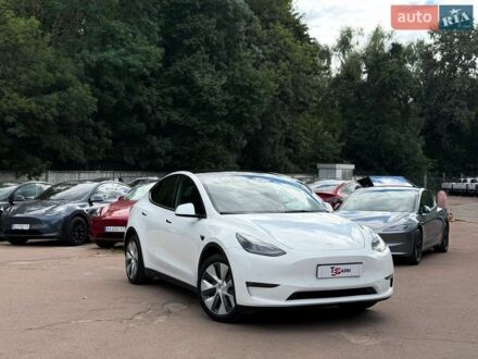 Белый Тесла Model Y, объемом двигателя 0 л и пробегом 91 тыс. км за 26500 $, фото 1 на Automoto.ua