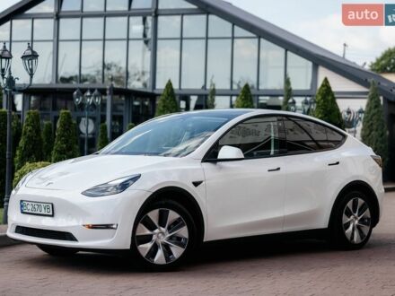 Білий Тесла Model Y, об'ємом двигуна 0 л та пробігом 1 тис. км за 28900 $, фото 1 на Automoto.ua