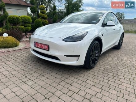 Белый Тесла Model Y, объемом двигателя 0 л и пробегом 234 тыс. км за 21500 $, фото 1 на Automoto.ua