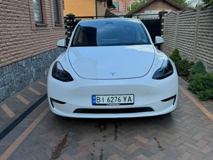 Белый Тесла Model Y, объемом двигателя 0 л и пробегом 78 тыс. км за 25500 $, фото 1 на Automoto.ua
