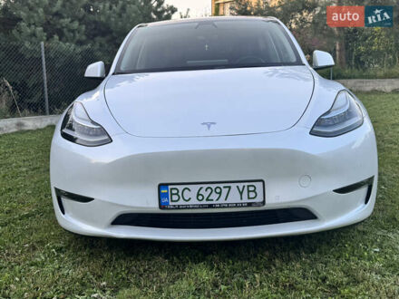 Тесла Model Y 2022 у Львові на Automoto.ua Білий Тесла Model Y, об'ємом двигуна 0 л та пробігом 76 тис. км за 26500 $, фото 1 на Automoto.ua