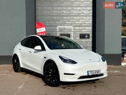 Білий Тесла Model Y, об'ємом двигуна 0 л та пробігом 89 тис. км за 30999 $, фото 1 на Automoto.ua
