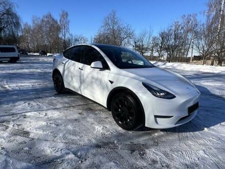Білий Тесла Model Y, об'ємом двигуна 0 л та пробігом 60 тис. км за 23400 $, фото 1 на Automoto.ua