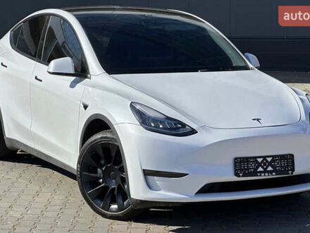 Білий Тесла Model Y, об'ємом двигуна 0 л та пробігом 15 тис. км за 23000 $, фото 1 на Automoto.ua