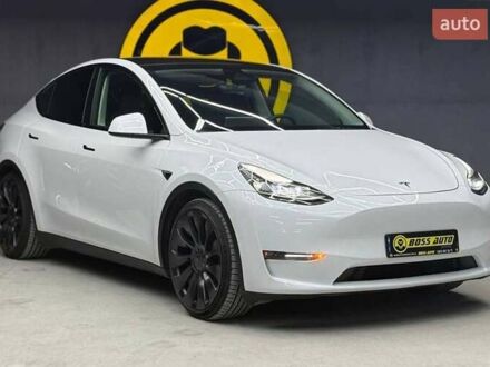 Тесла Model Y 2023 у Чернівцях на Automoto.ua Білий Тесла Model Y, об'ємом двигуна 0 л та пробігом 12 тис. км за 30000 $, фото 1 на Automoto.ua